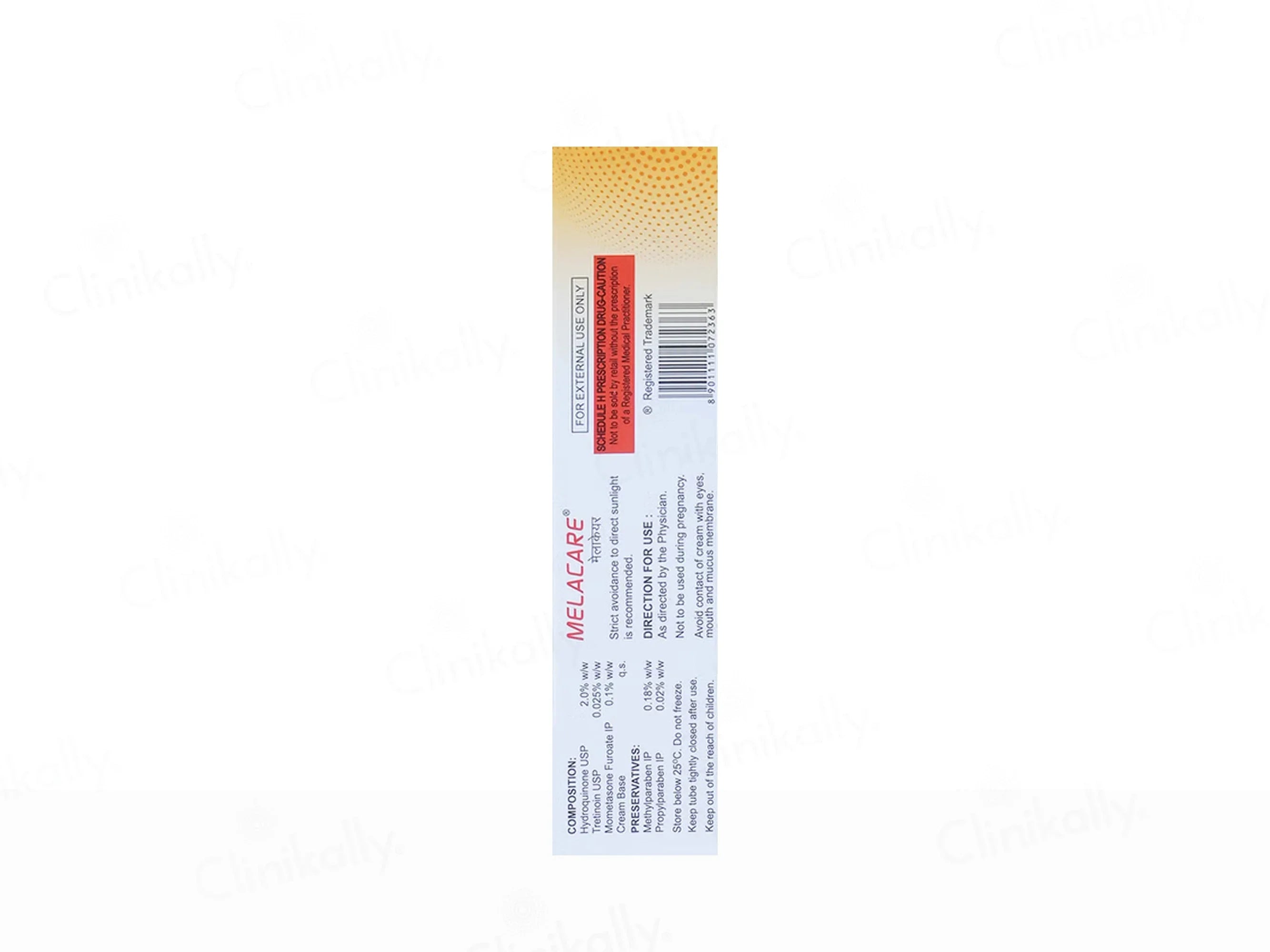 Melacare Cream - Atomic Pharmacy