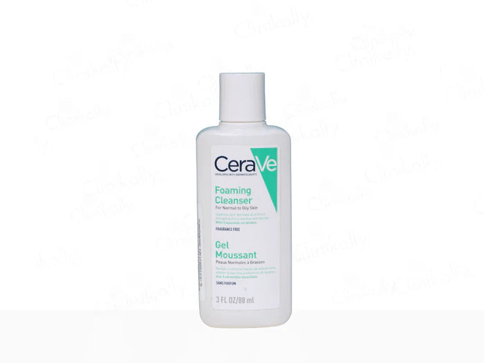 CeraVe Foaming Cleanser for Normal to Oily Skin