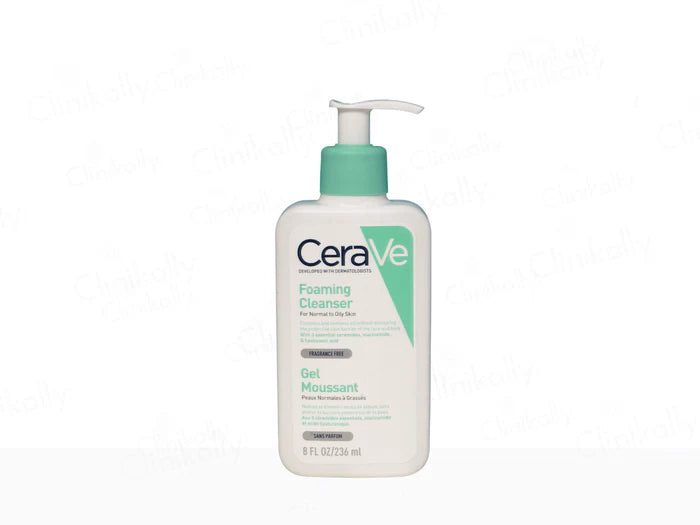 CeraVe Foaming Cleanser for Normal to Oily Skin