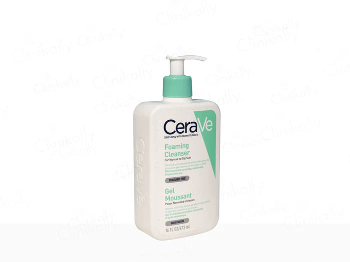 CeraVe Foaming Cleanser for Normal to Oily Skin