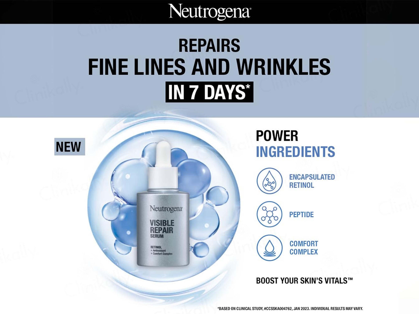 Neutrogena Visible Repair Serum With Retinol - Atomic Pharmacy