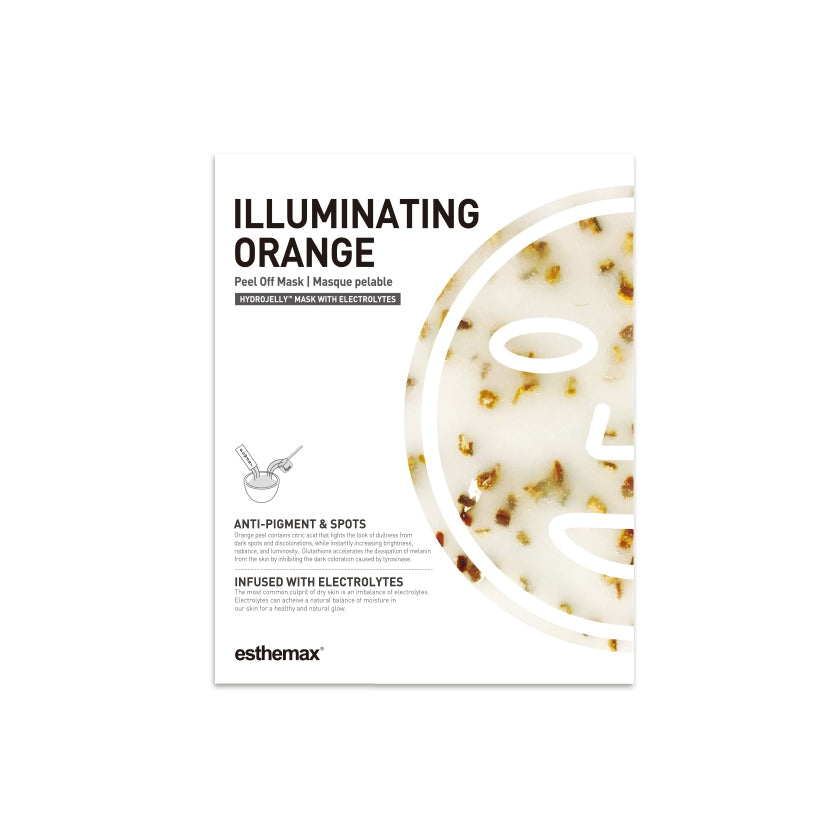 ILLUMINATING ORANGE HYDROJELLY MASK