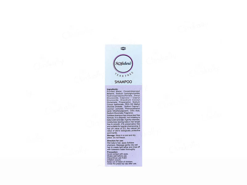 Sofidew Baby Shampoo - Atomic Pharmacy