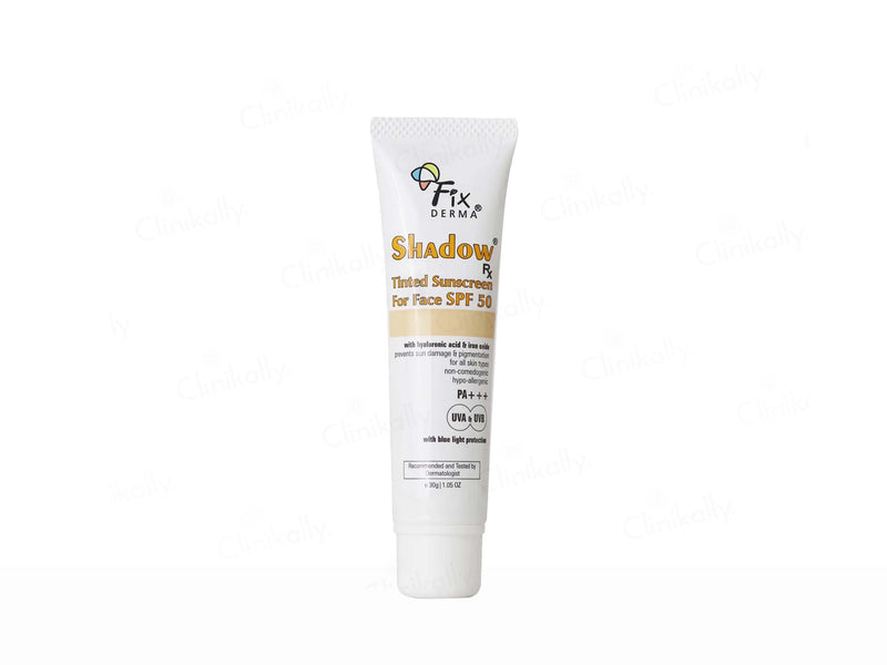 Fixderma Shadow Rx Tinted Sunscreen For Face SPF 50 PA+++