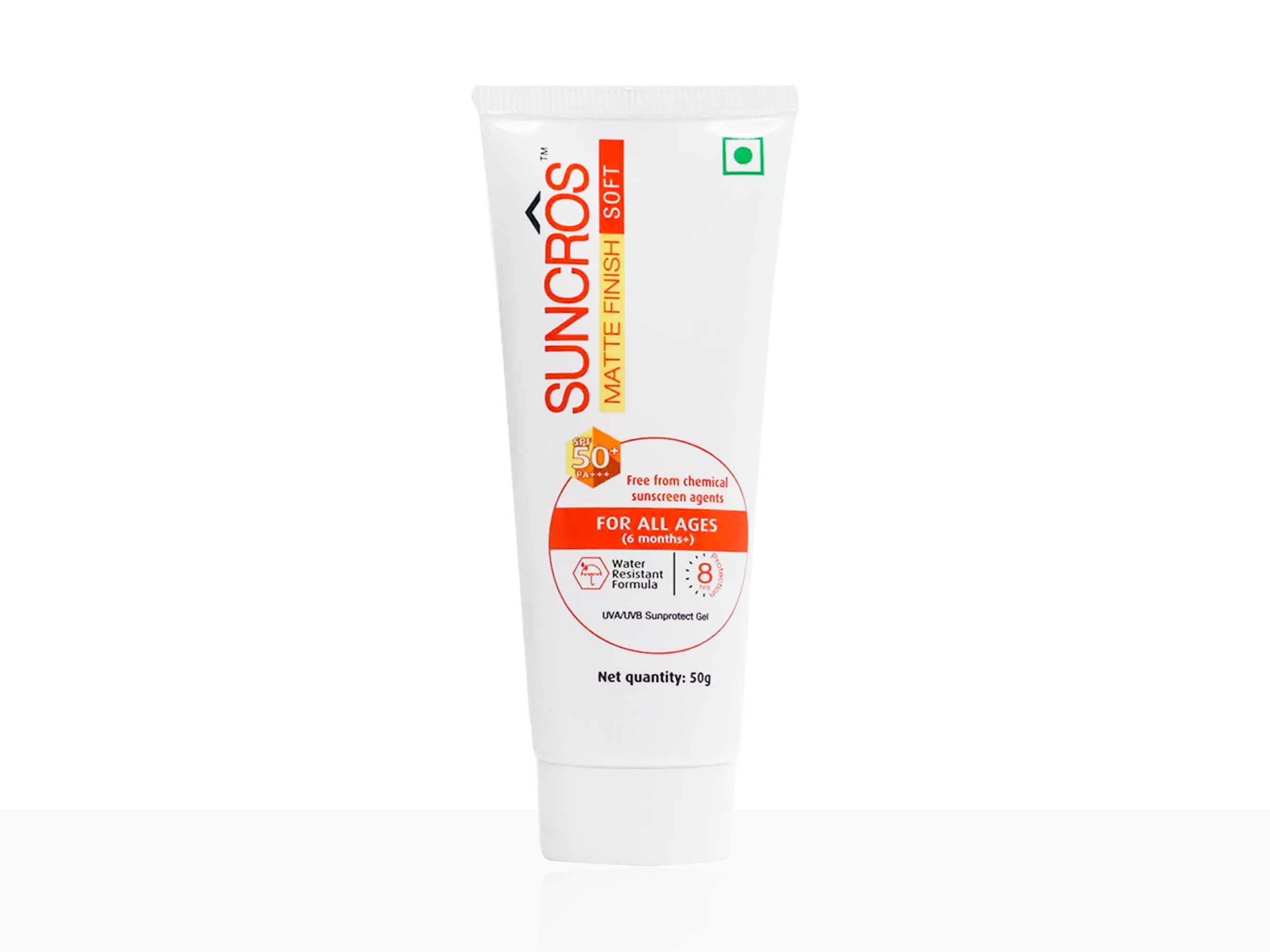 Suncros Matte Finish Soft SPF 50+