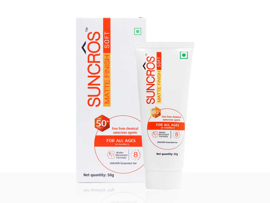 Suncros Matte Finish Soft SPF 50+