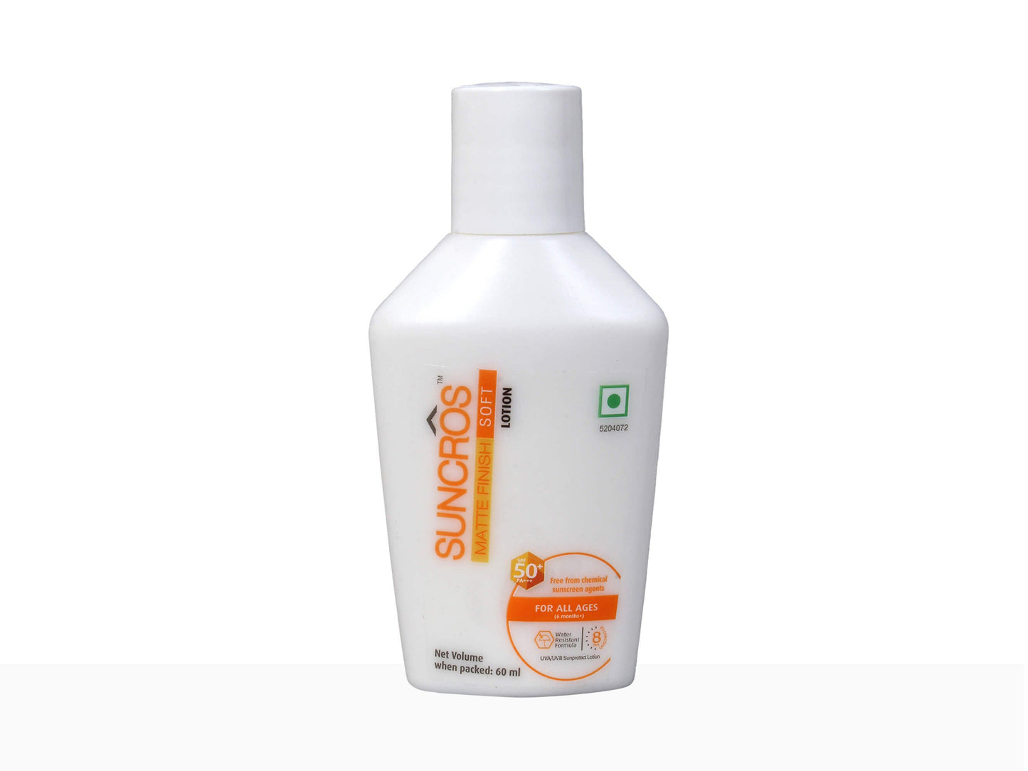 Suncros Matte Finish Soft Lotion SPF 50+ PA+++