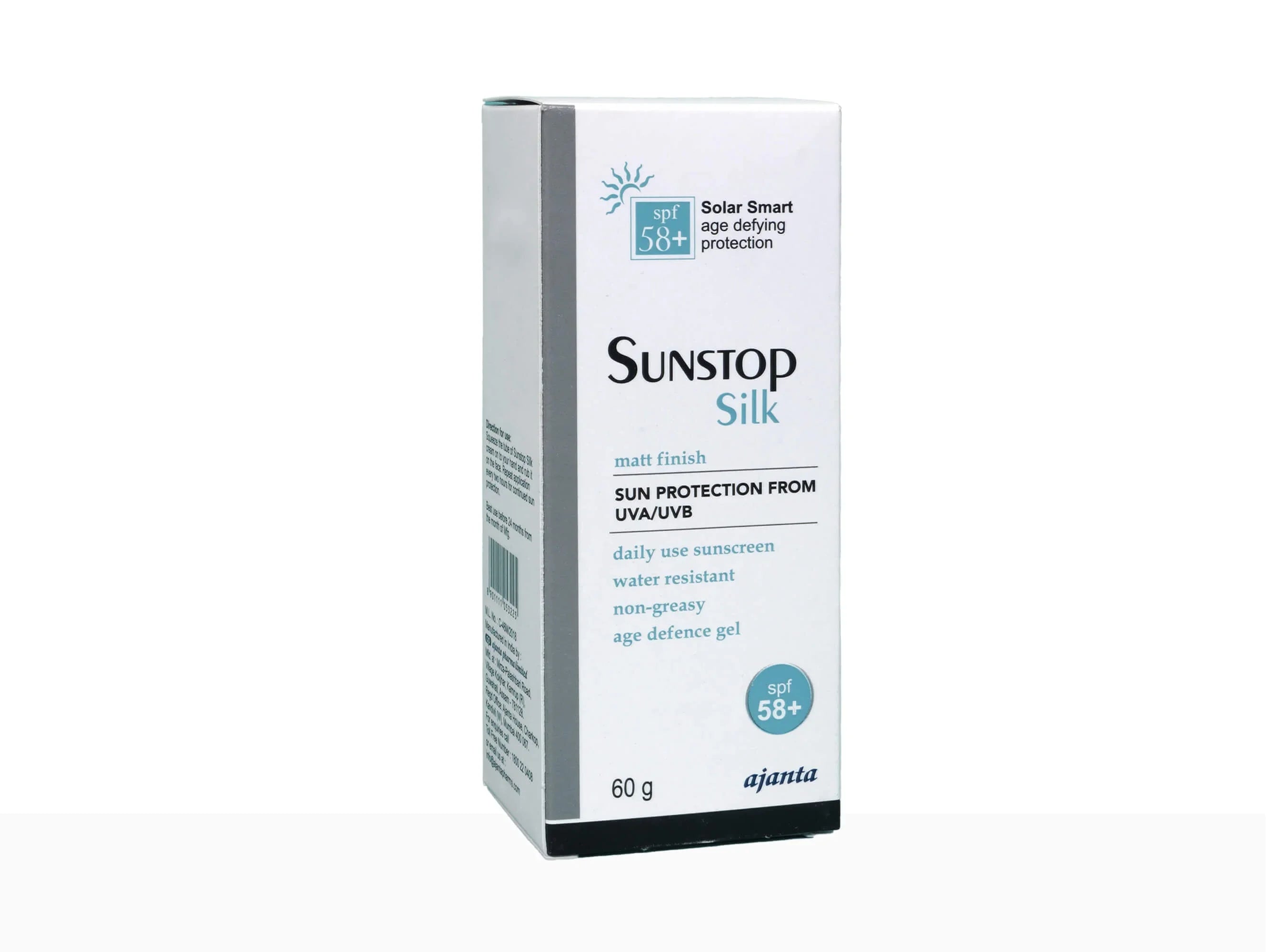 Sunstop Silk Sunscreen Matt Finish SPF 58+ - Atomic Pharmacy