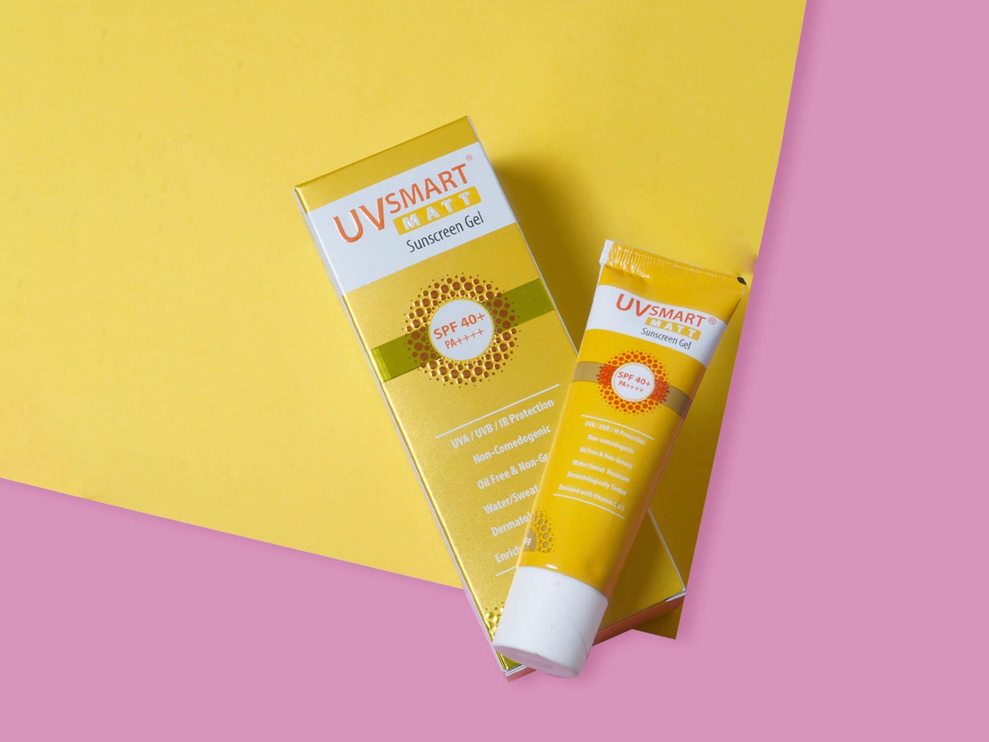 Uvsmart Matt Sunscreen SPF 40+ Gel - Clinikally