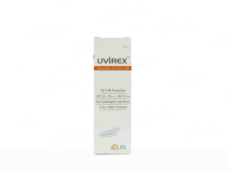 Uvirex Sunscreen Emulsion Gel SPF 50+