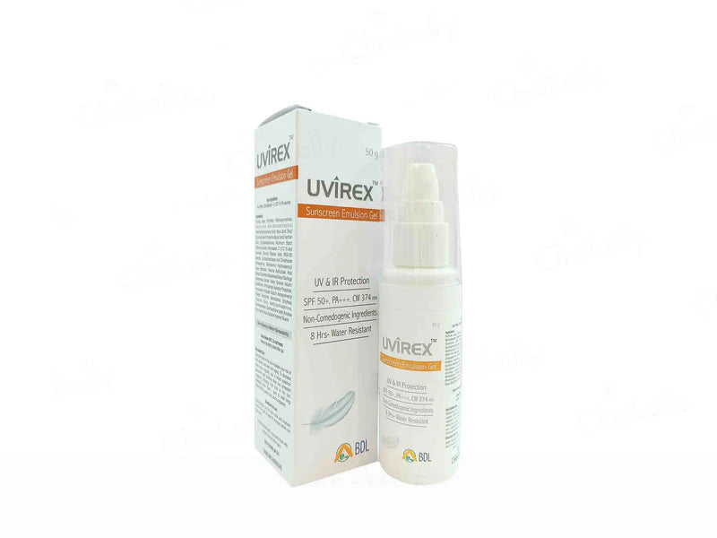 Briface De-Pigmenting Serum + Uvirex Sunscreen Emulsion Gel SPF 50+ (PACK OF 2)