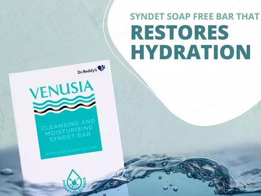 Venusia Cleansing & Moisturising Syndet Bar