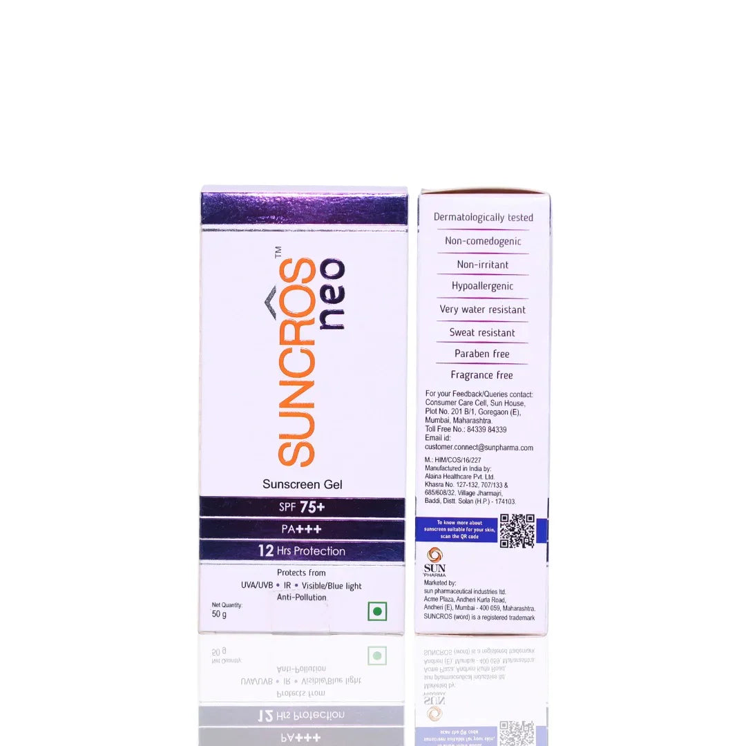 Suncros Neo Sunscreen Gel SPF 75+ PA+++