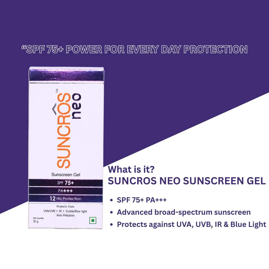 Suncros Neo Sunscreen Gel SPF 75+ PA+++