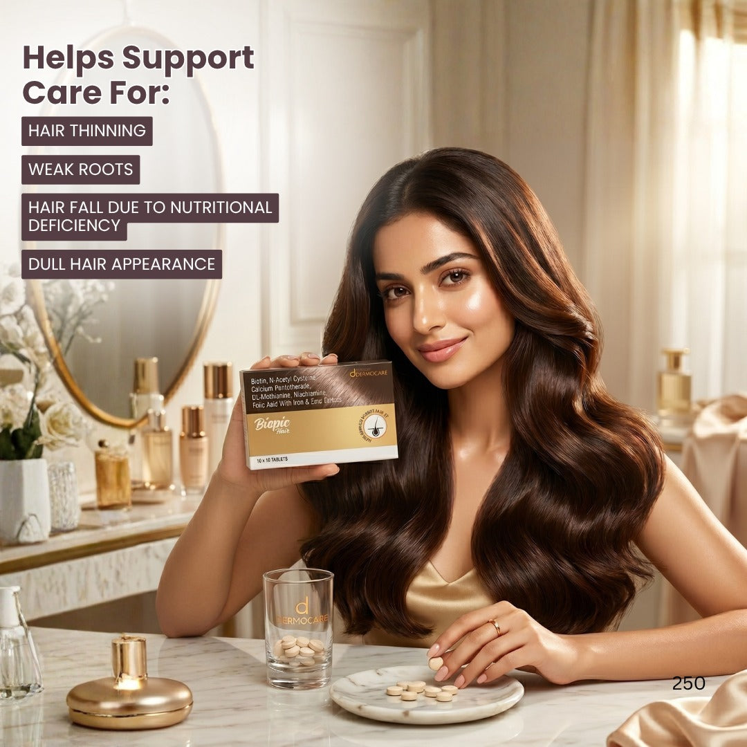 Biopic Hair Gaining Vitamin Tablet