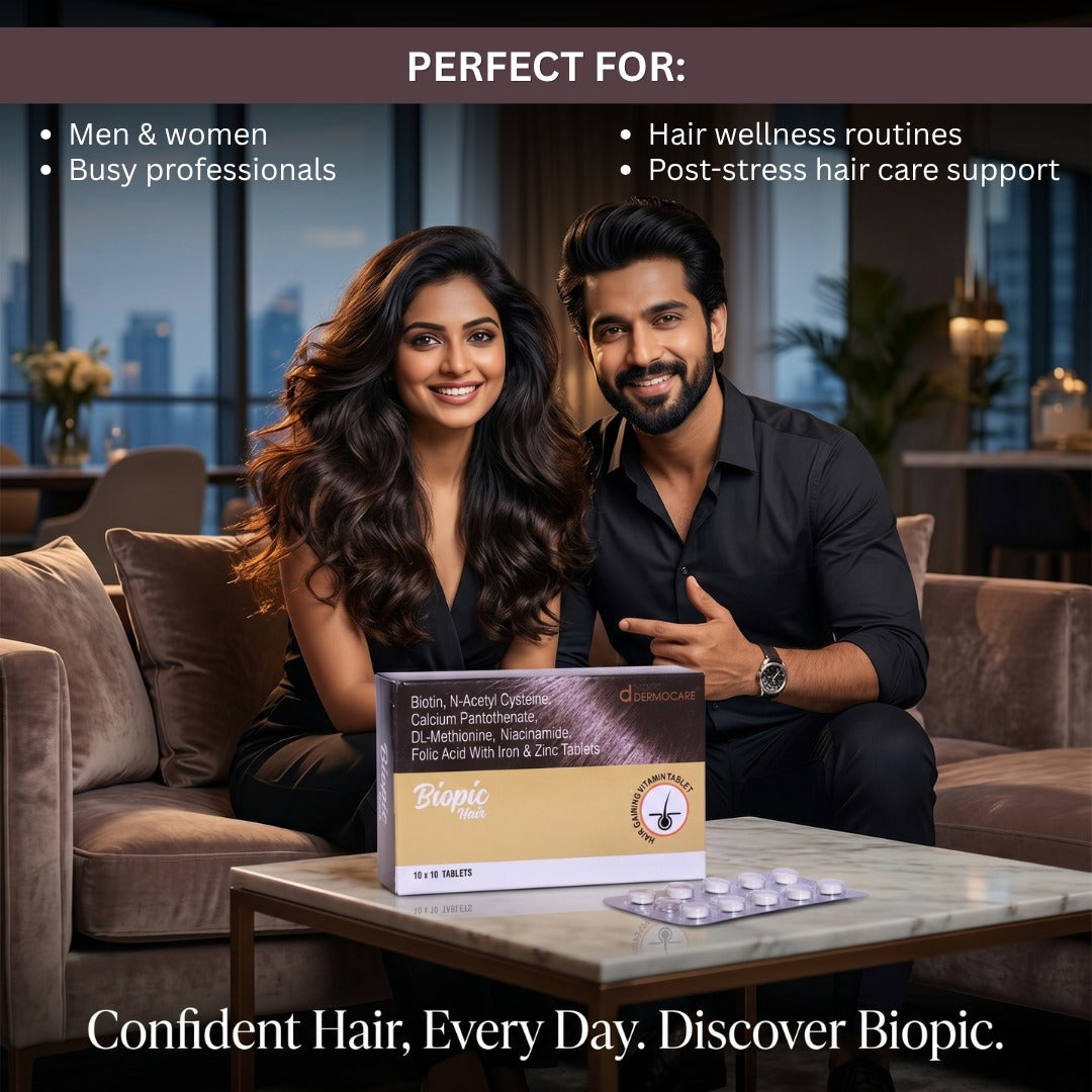 Biopic Hair Gaining Vitamin Tablet