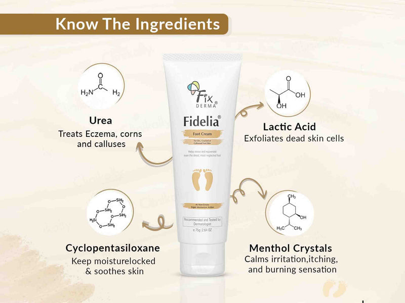 Fixderma Fidelia Foot Cream