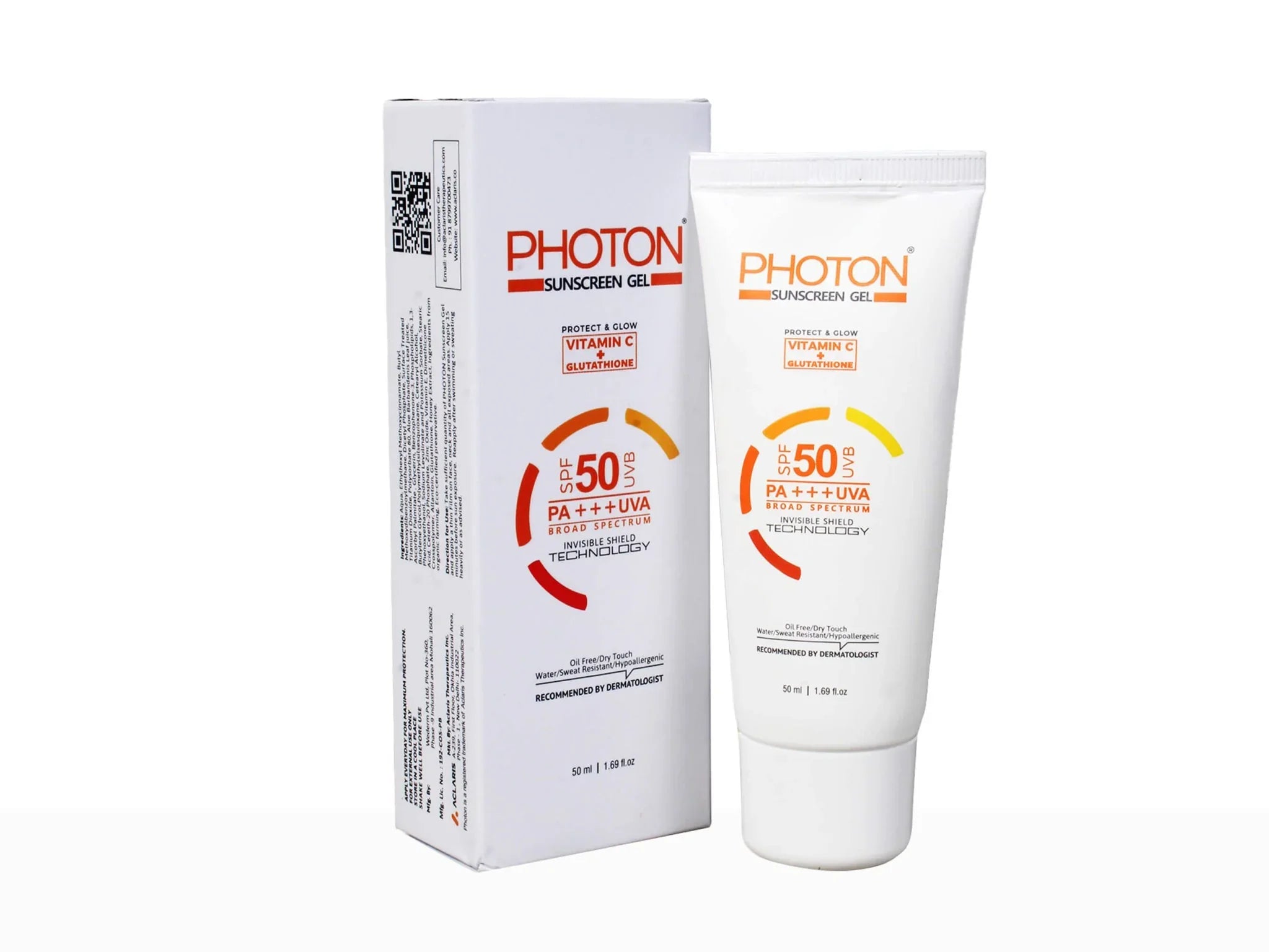 Aclaris Photon Sunscreen Gel SPF 50 PA+++ - Atomic Pharmacy