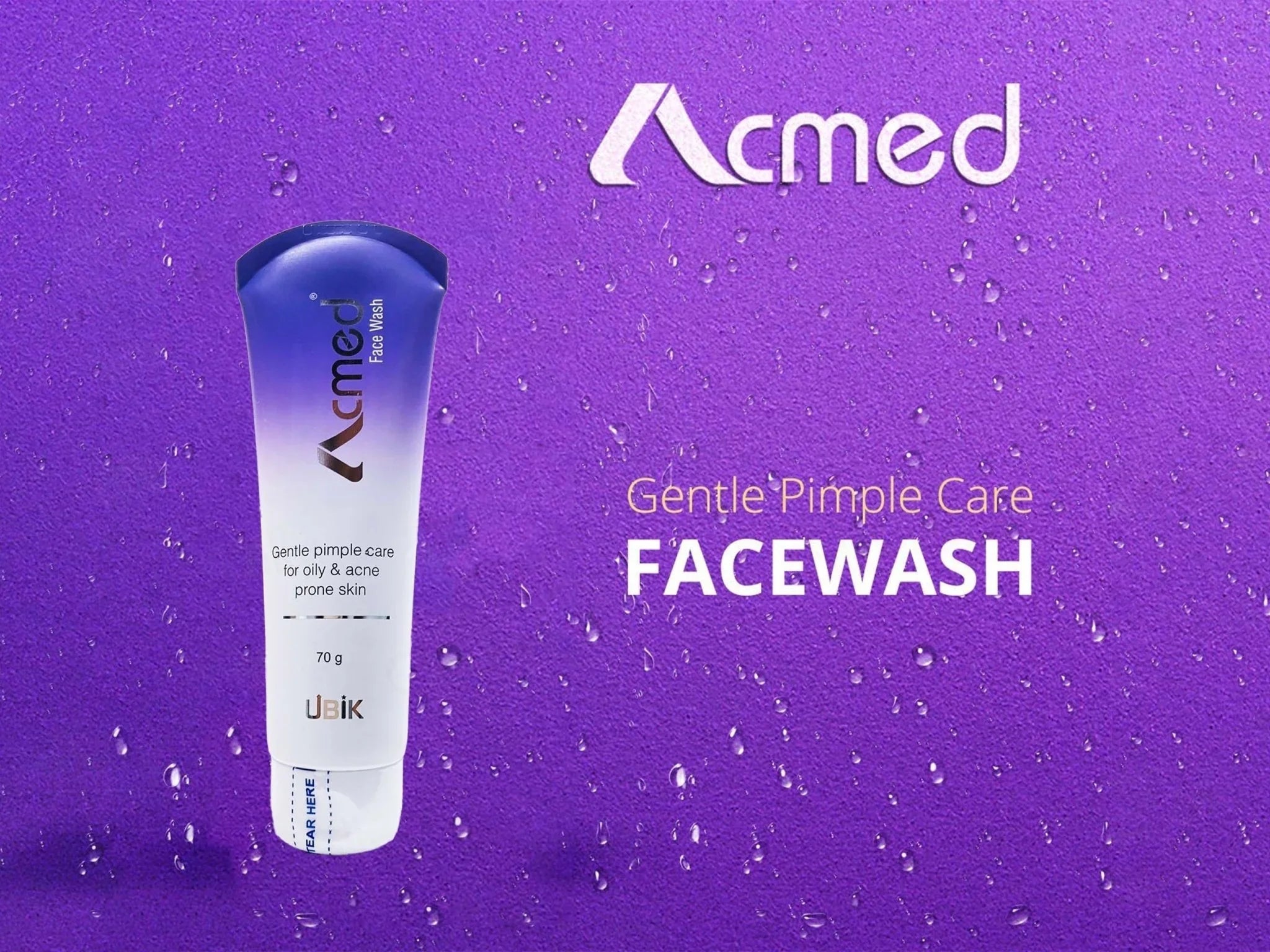 Acmed Gentle Pimple Care Face Wash - Atomic Pharmacy
