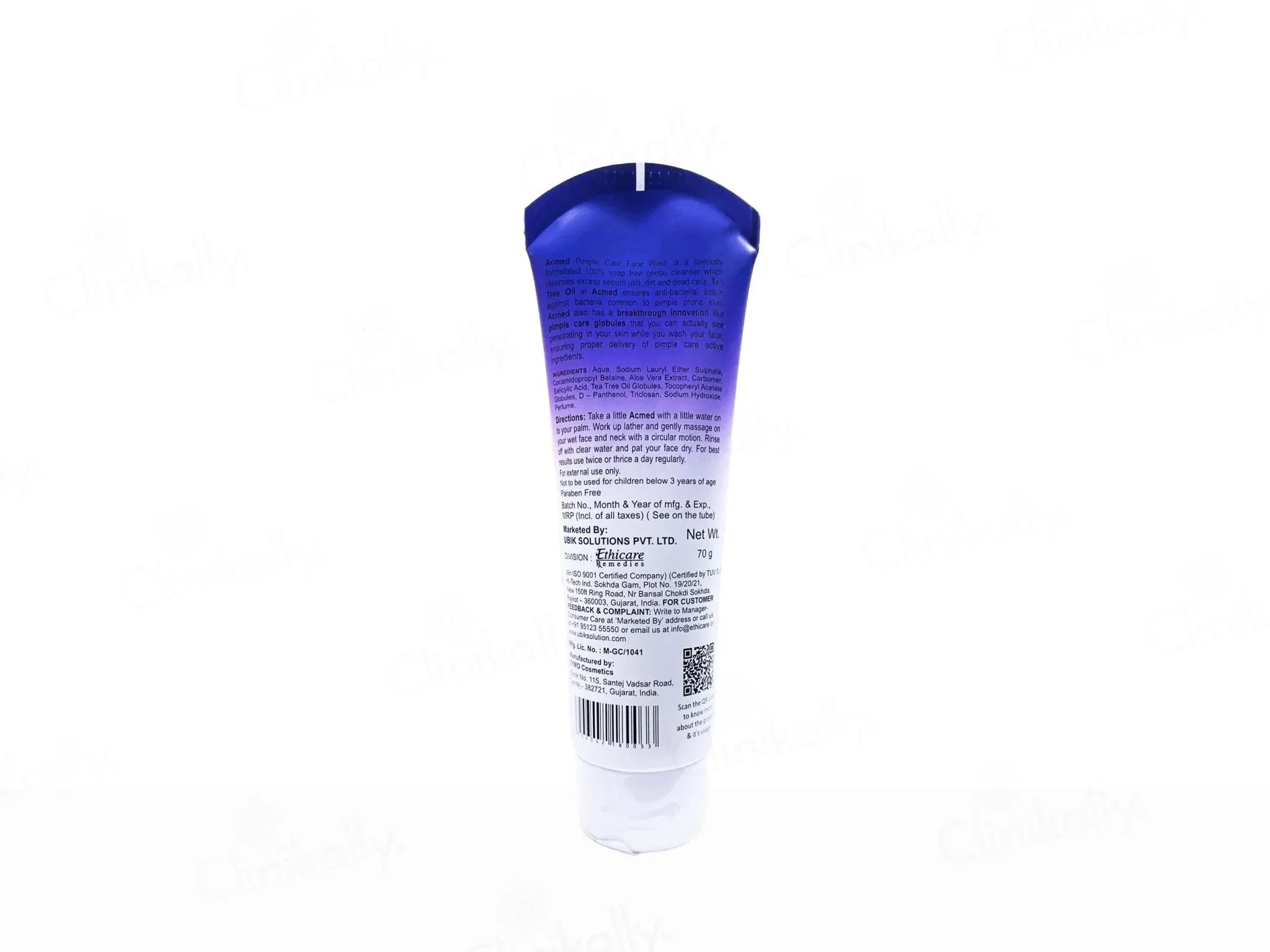 Acmed Gentle Pimple Care Face Wash - Atomic Pharmacy