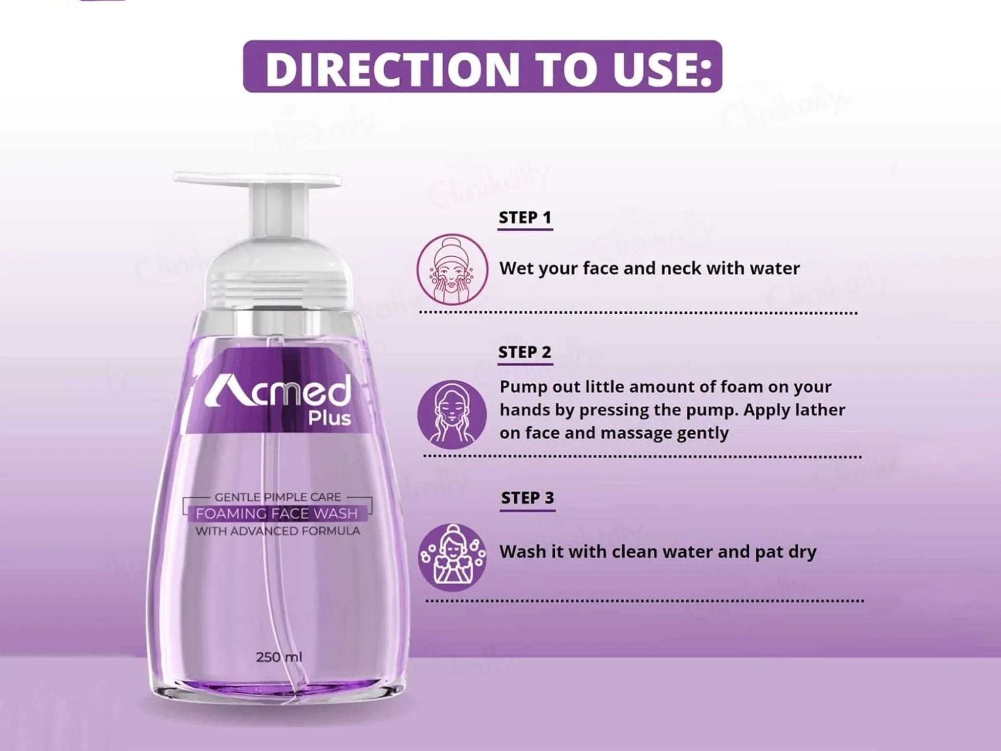 Acmed Plus Foaming Face Wash - Atomic Pharmacy