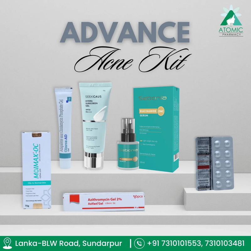 ADVANCE ACNE KIT | SKINCARE GIFT HAMPER - Atomic Pharmacy