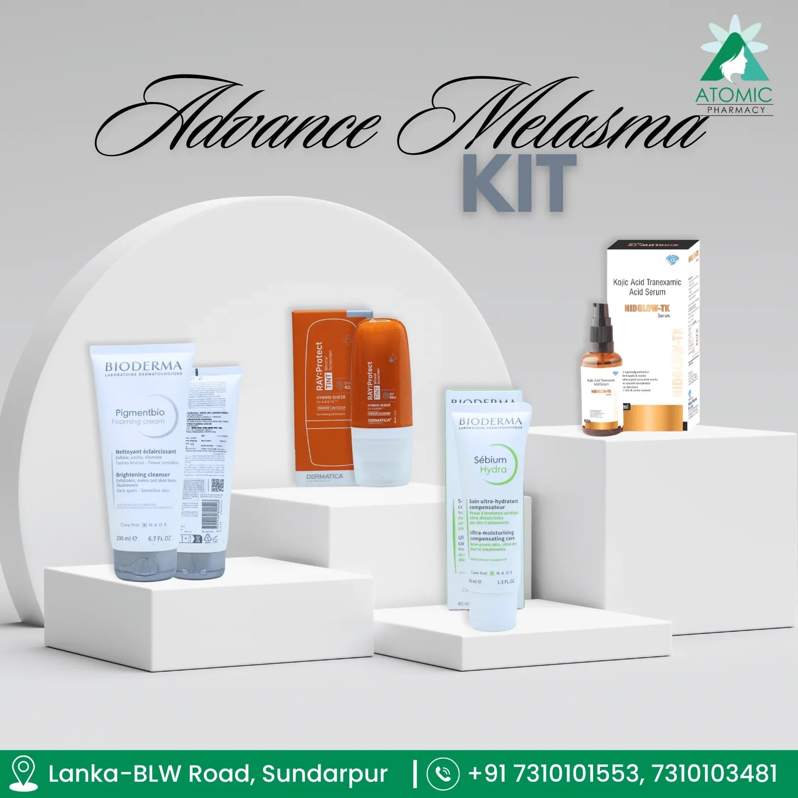 ADVANCE MELASMA KIT | SKINCARE GIFT HAMPER - Atomic Pharmacy