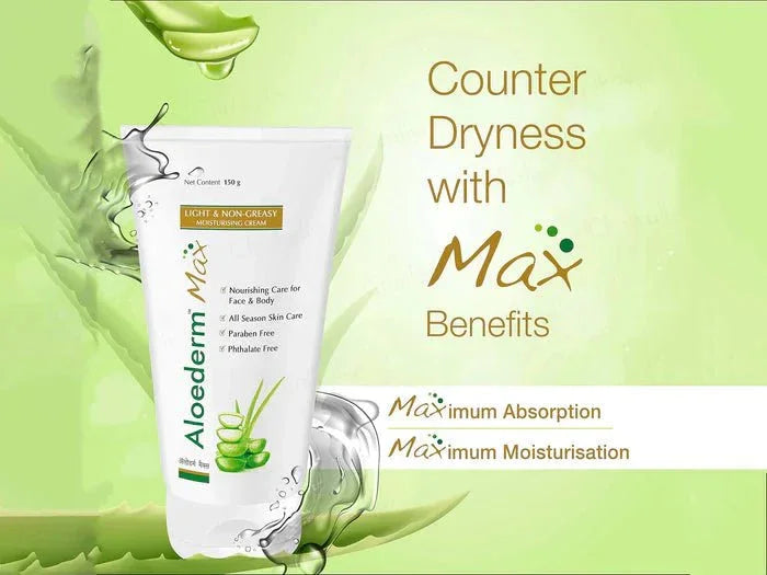 Aloederm Max Moisturising Cream - Atomic Pharmacy