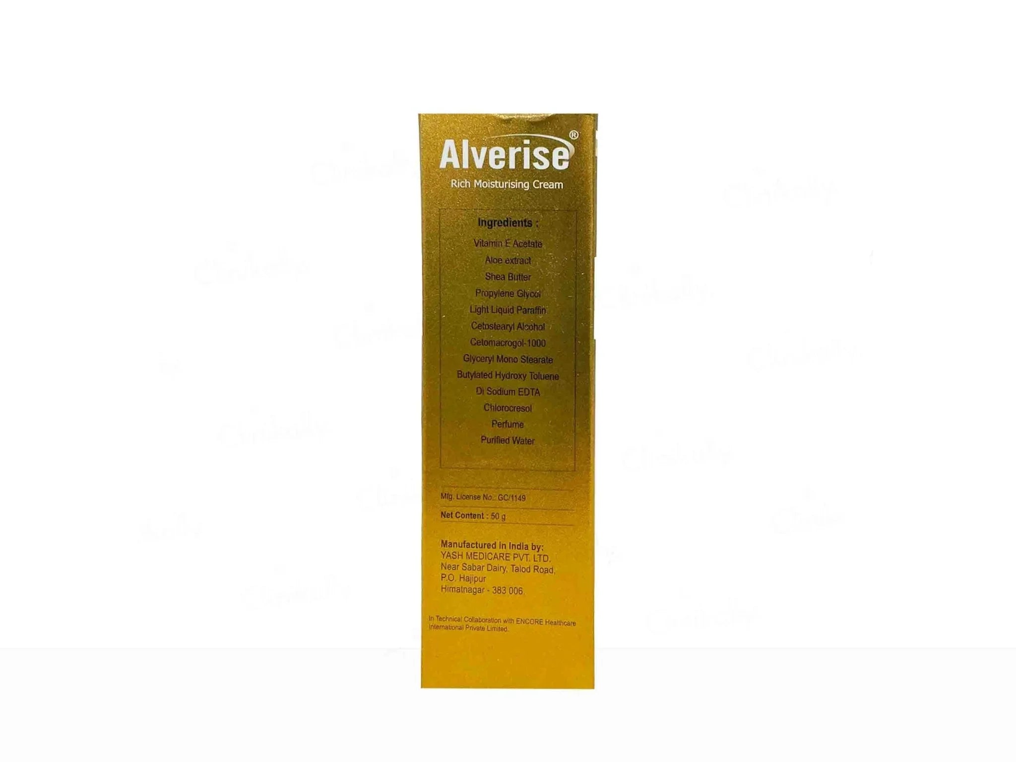 Alverise Rich Moisturising Cream - Atomic Pharmacy