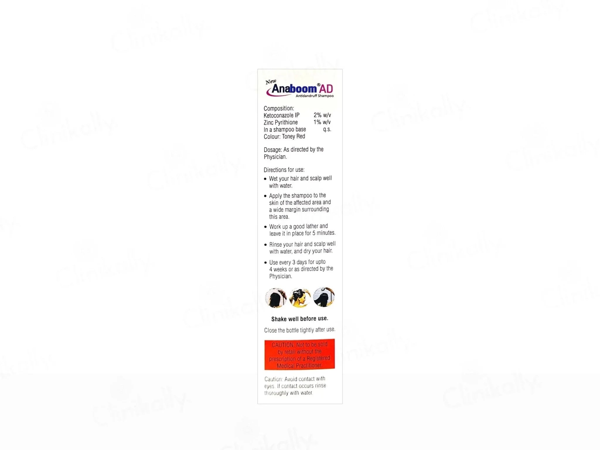 Anaboom AD Anti-Dandruff Shampoo - Atomic Pharmacy