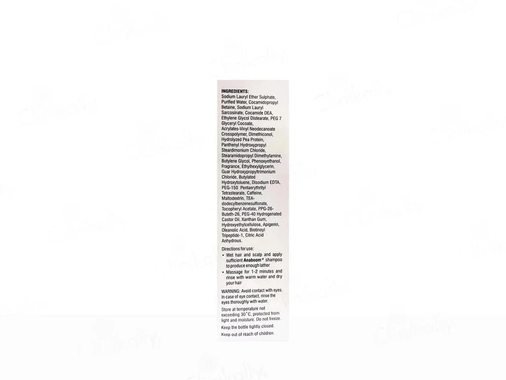 Anaboom Plus Anti Hairfall Shampoo - Atomic Pharmacy