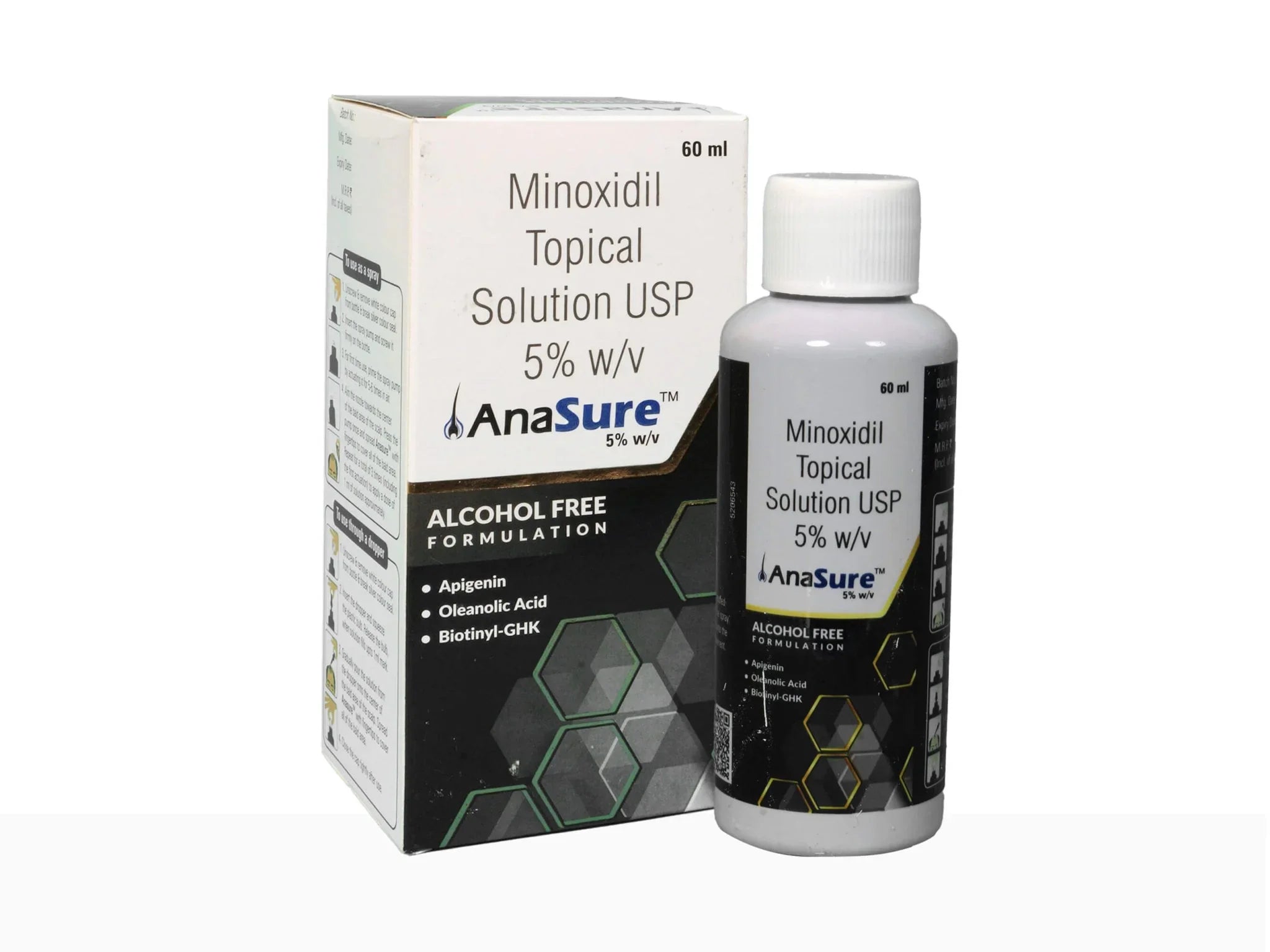 Anasure 5% Topical Solution - Atomic Pharmacy