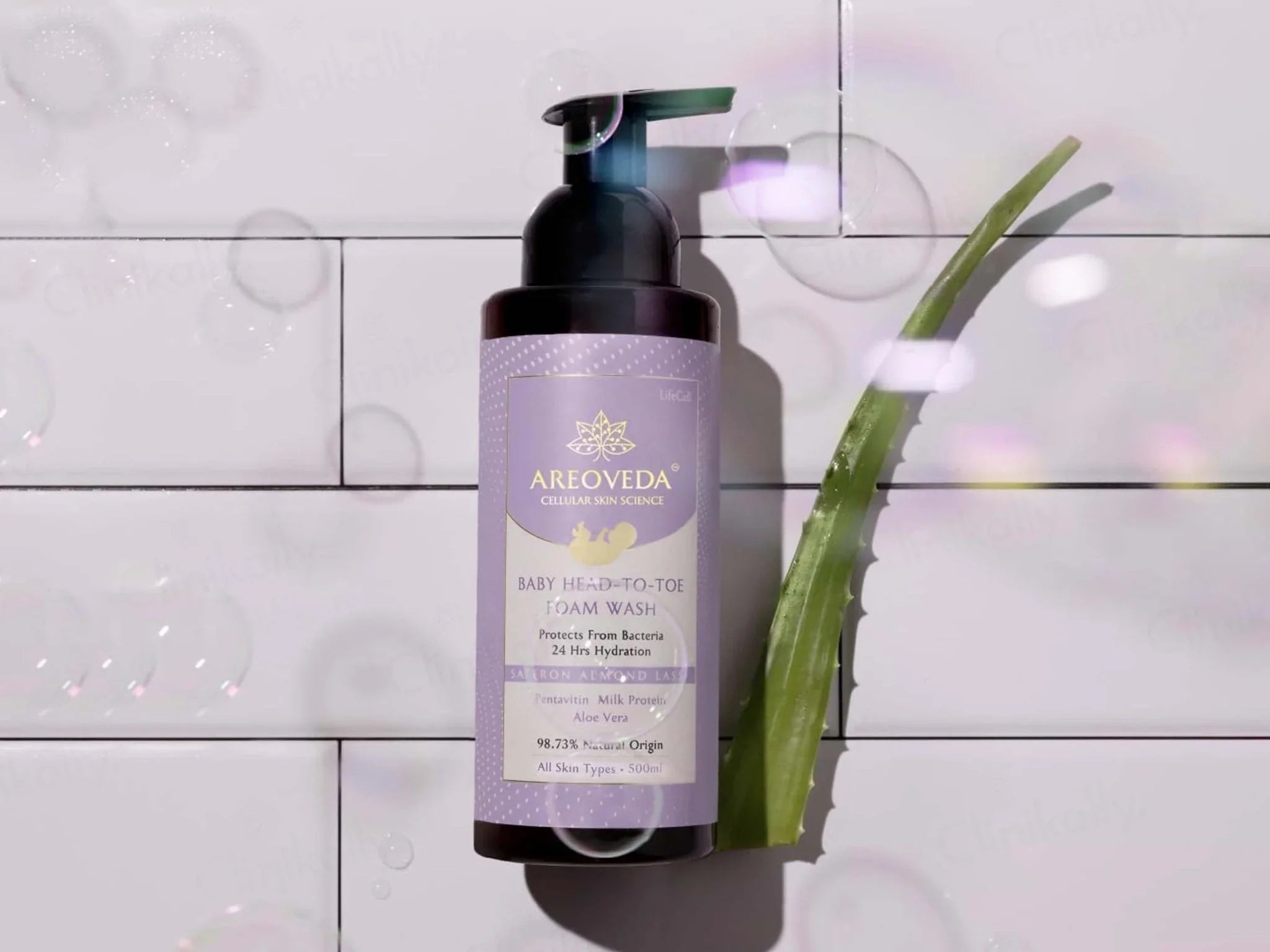 Areoveda Baby Head-To-Toe Foam Wash - Atomic Pharmacy