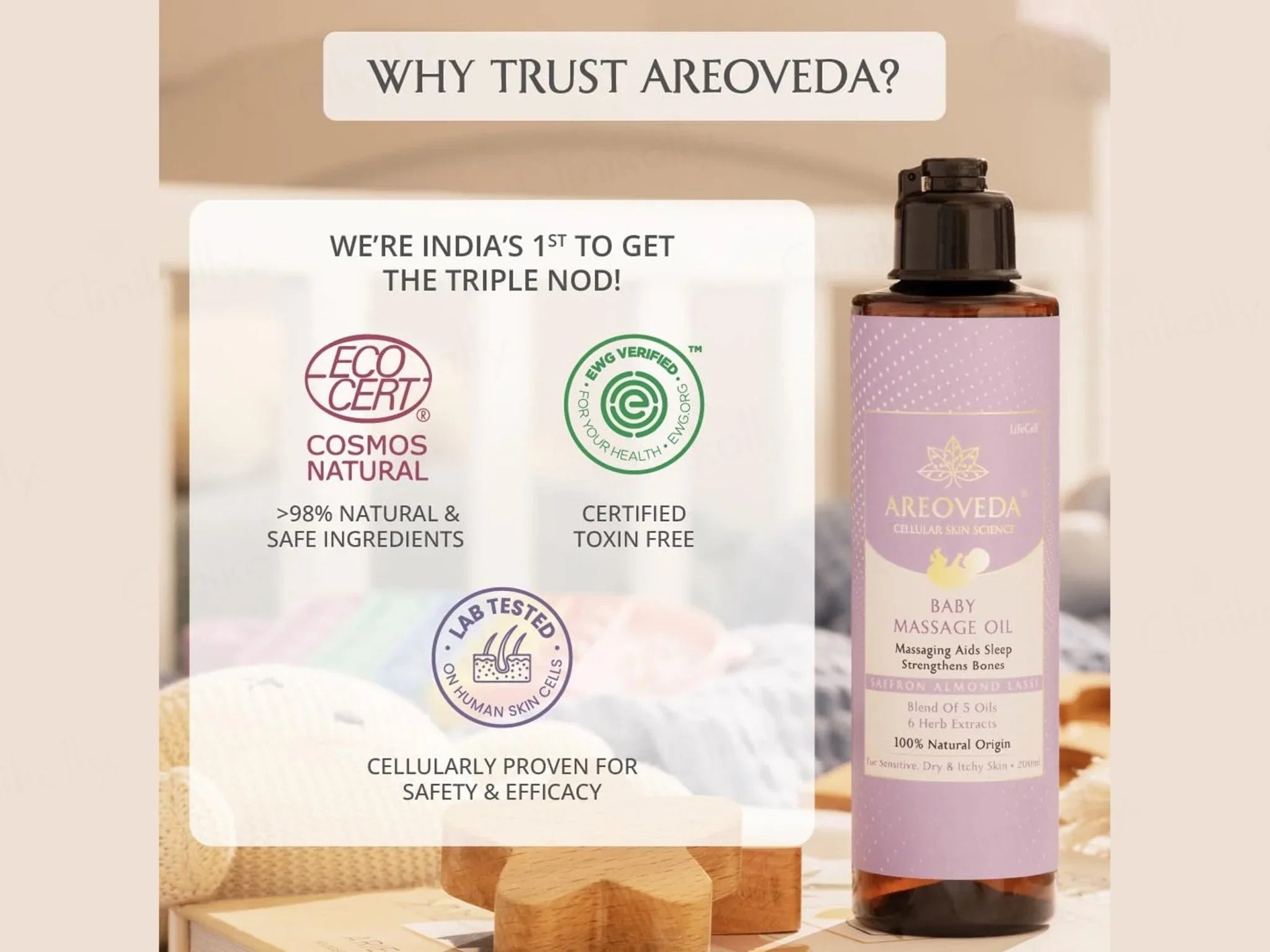 Areoveda Baby Massage Oil - Atomic Pharmacy