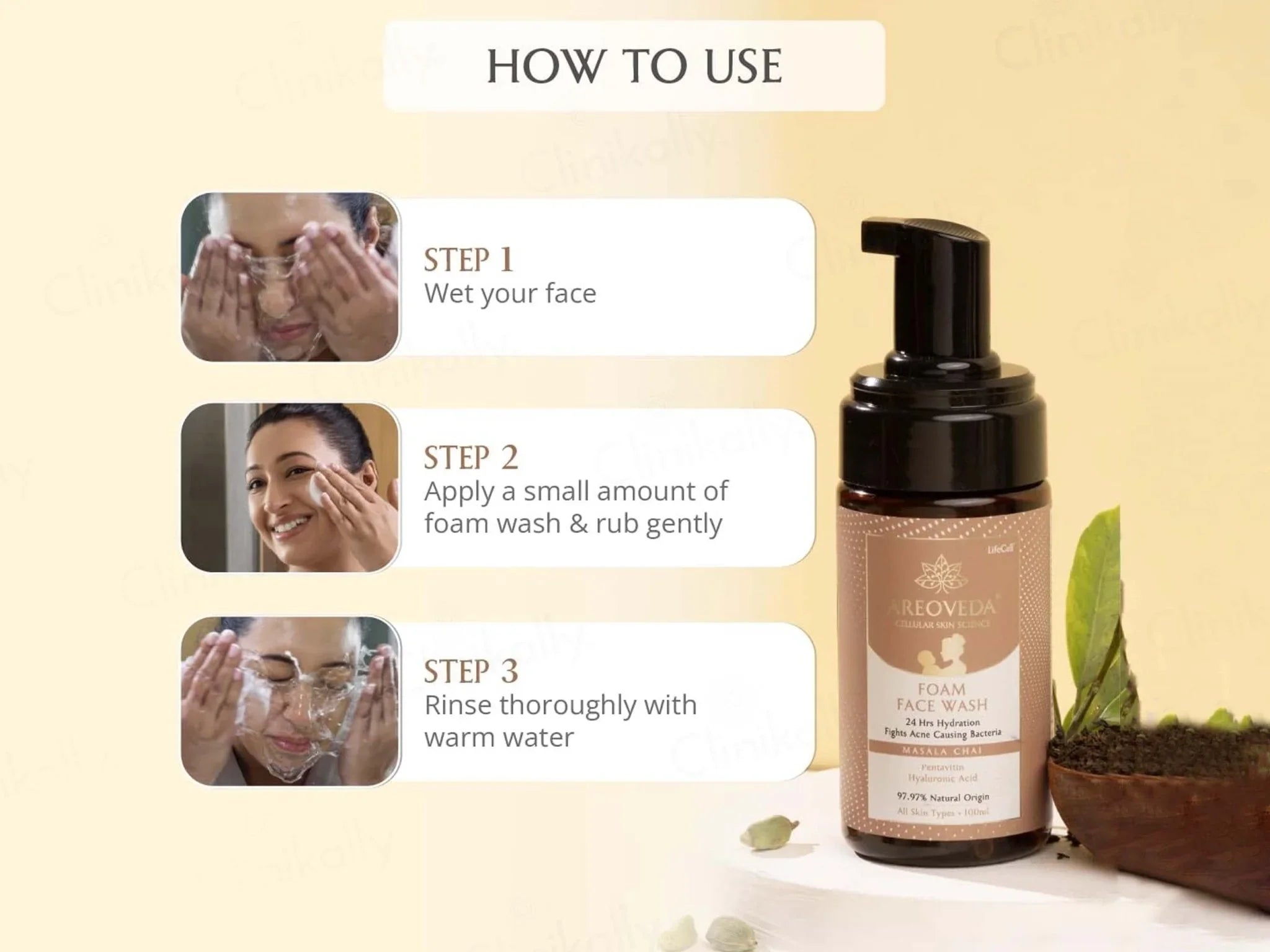 Areoveda Foam Face Wash - Atomic Pharmacy