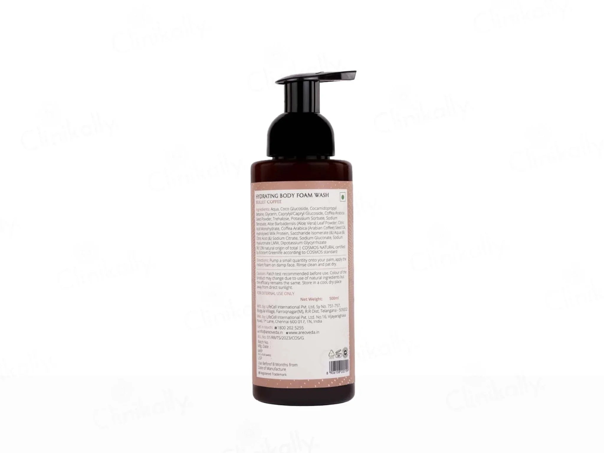 Areoveda Hydrating Body Foam Wash - Atomic Pharmacy