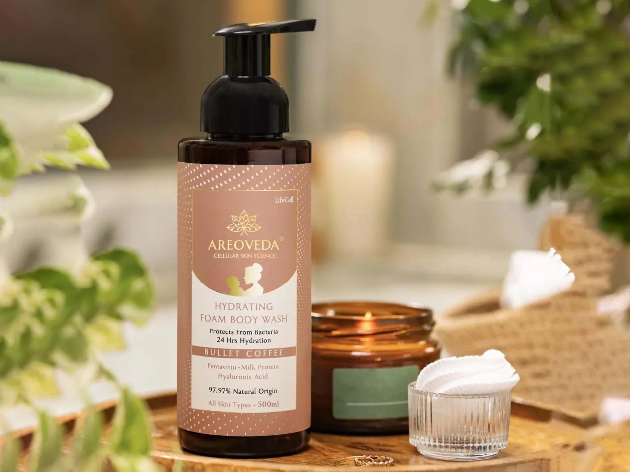 Areoveda Hydrating Body Foam Wash - Atomic Pharmacy
