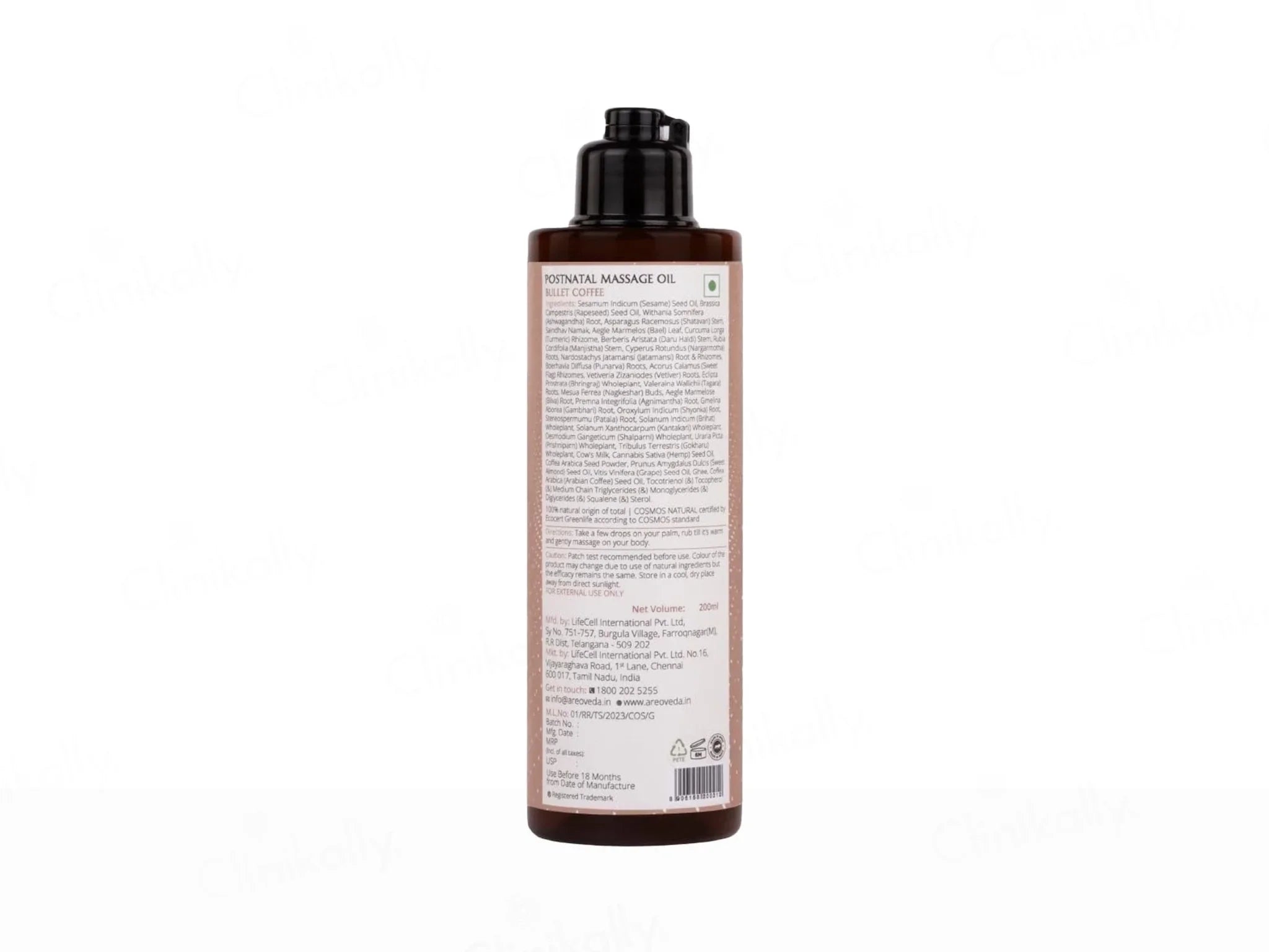 Areoveda Post Natal Massage Oil - Atomic Pharmacy