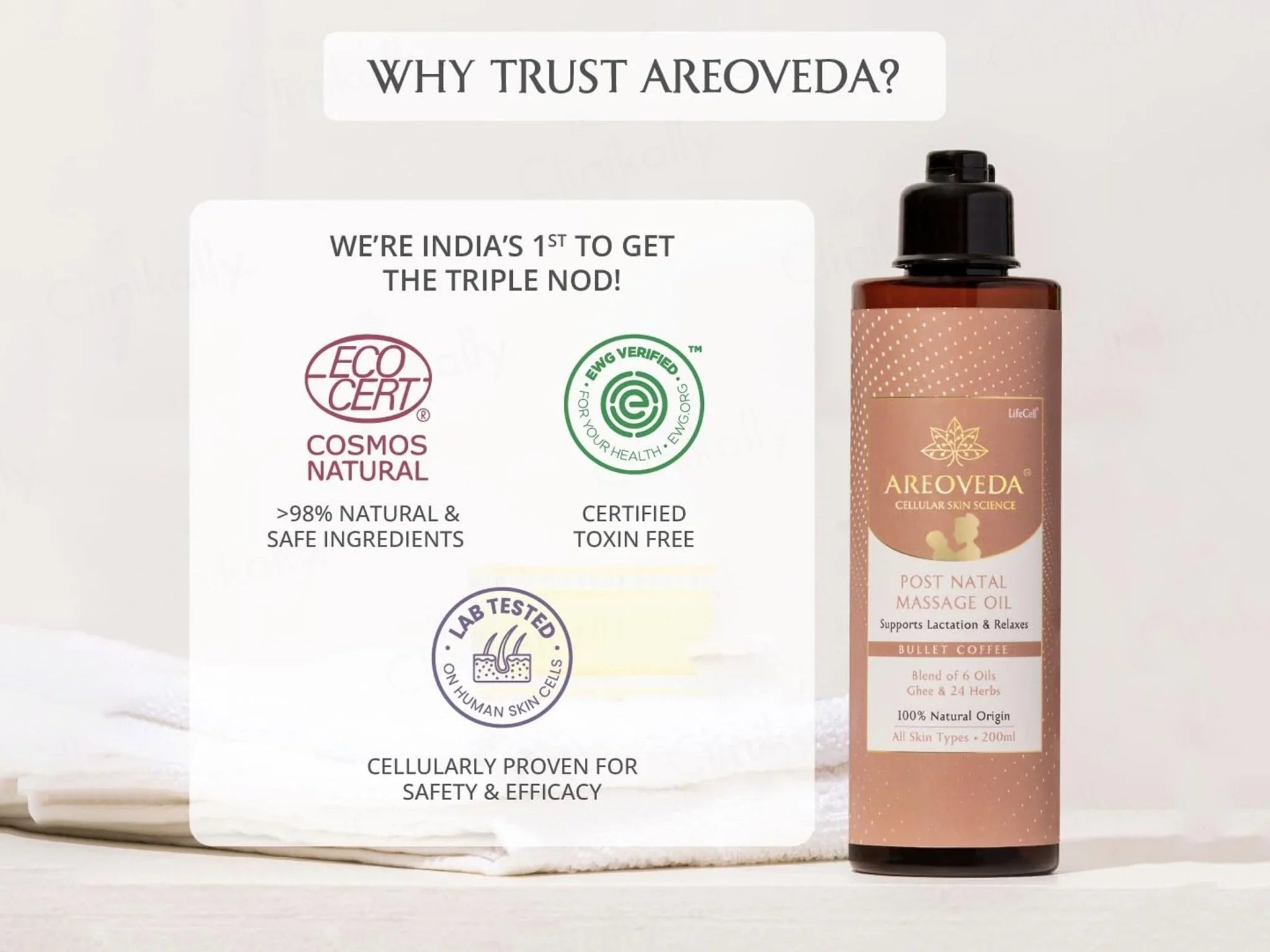 Areoveda Post Natal Massage Oil - Atomic Pharmacy