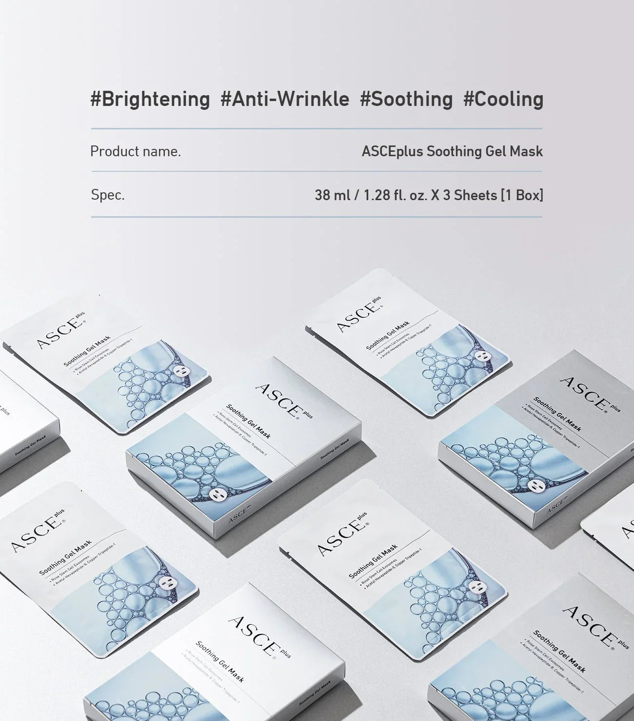 ASCE plus SOOTHING GEL MASK ™ - Atomic Pharmacy