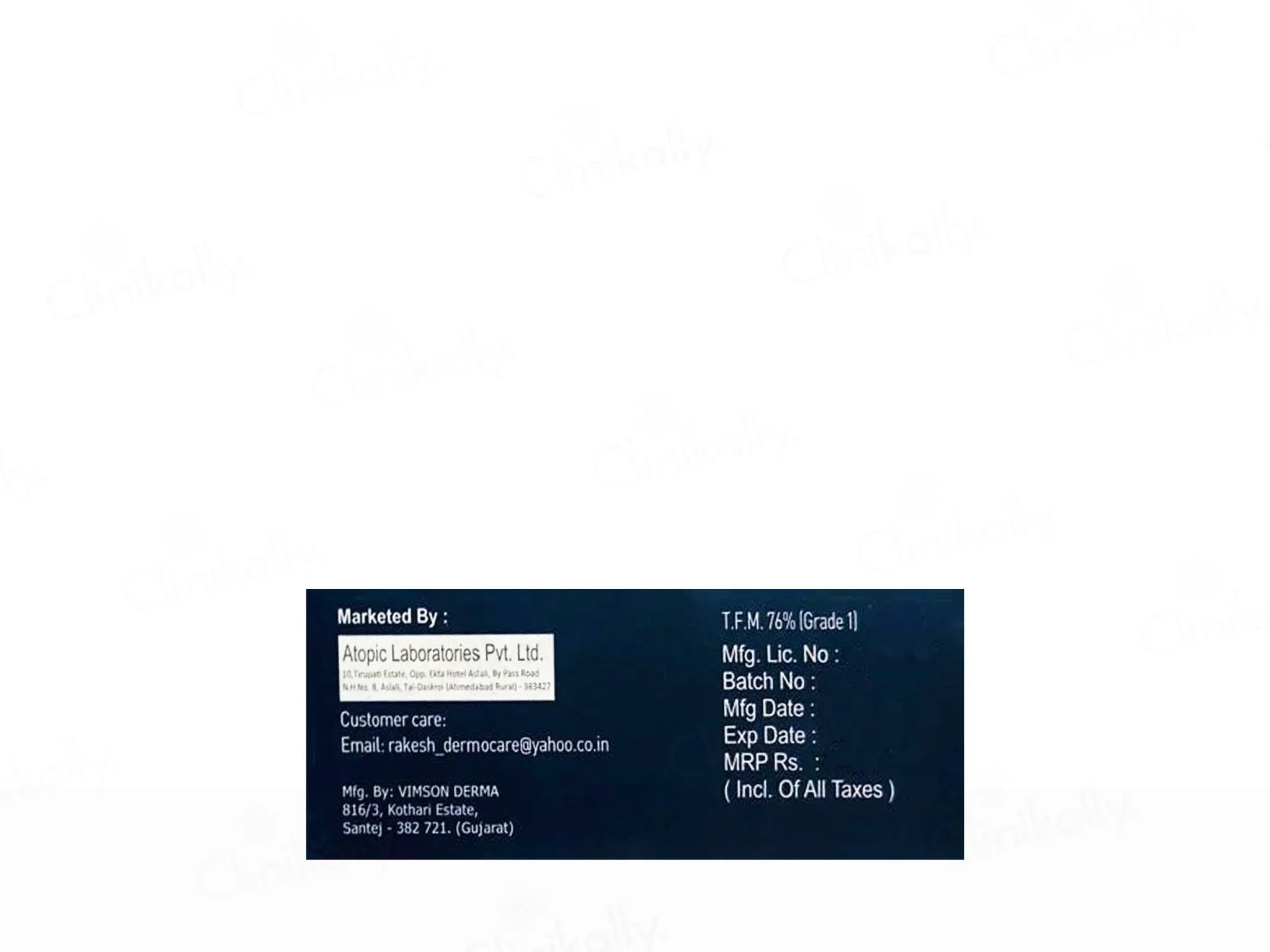 Atiket Medicated Soap - Atomic Pharmacy