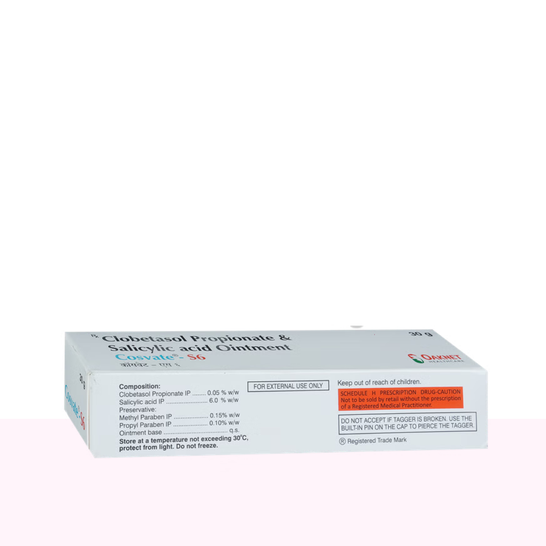 Cosvate S Tube Of 30gm Ointment - Atomic Pharmacy