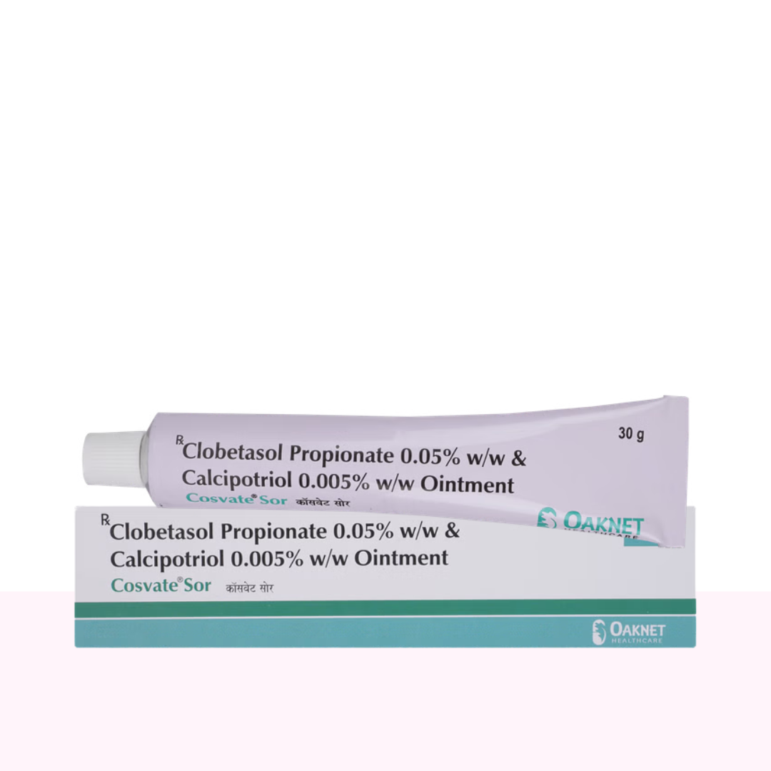 Cosvate Sor 0.005%W/W Ointment - Atomic Pharmacy