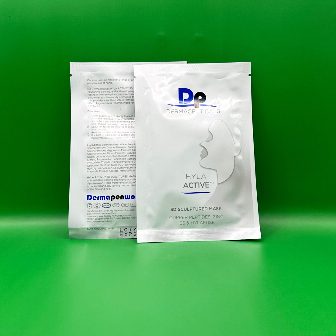 DERMACEUTICALS HYLA ACTIVE 3D SCULPTURED MASK