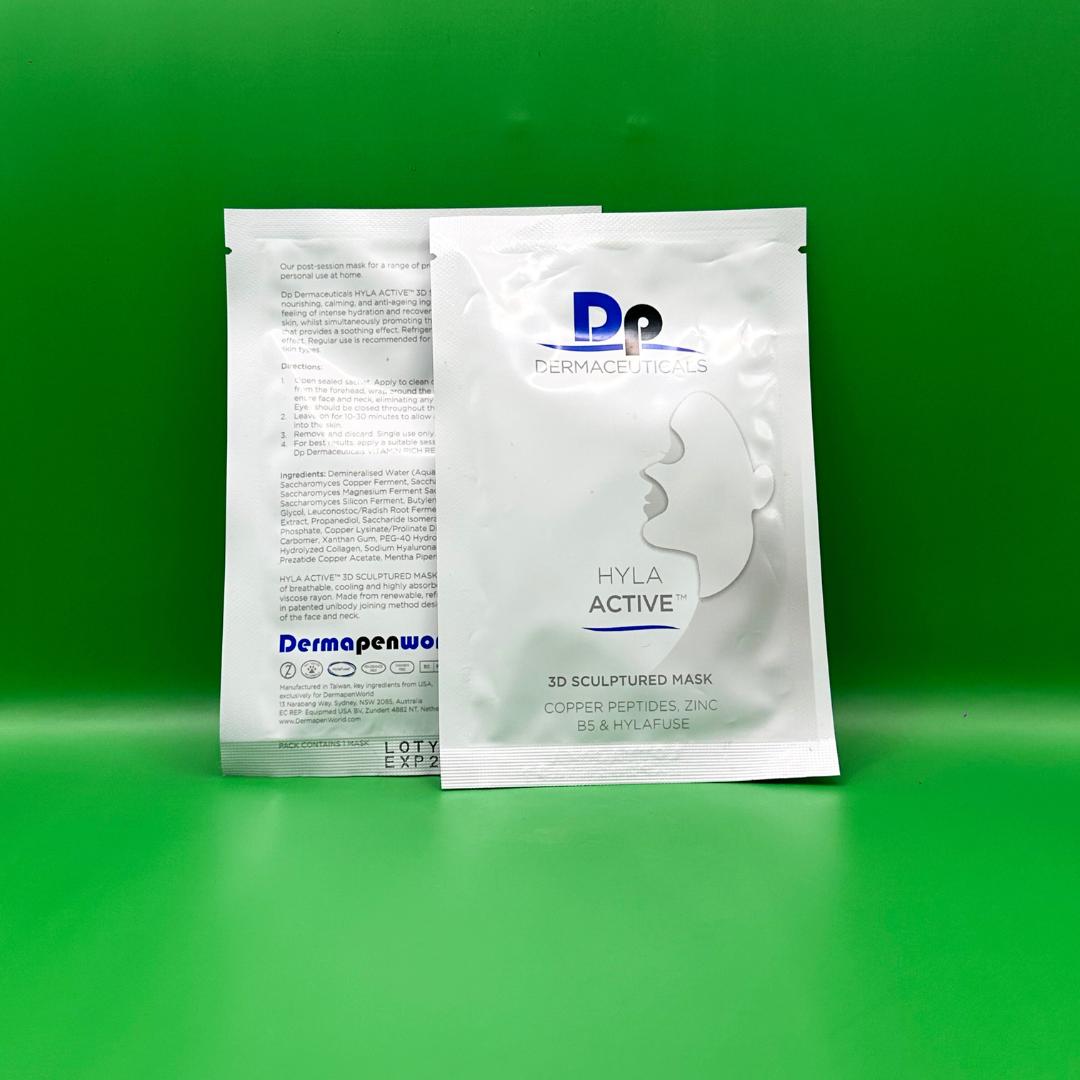 DERMACEUTICALS HYLA ACTIVE 3D SCULPTURED MASK