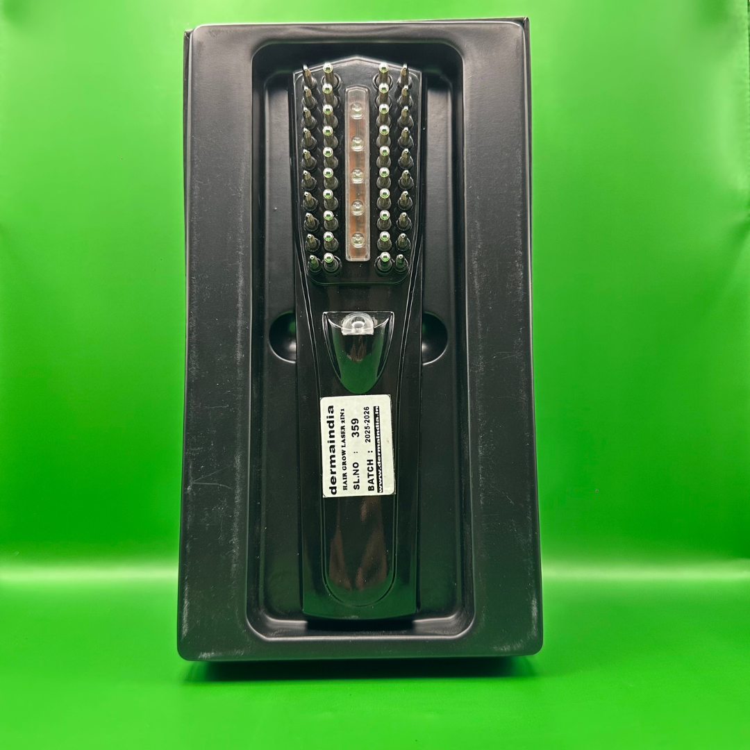DermaIndia Laser Hair Comb for Hair Fall Control