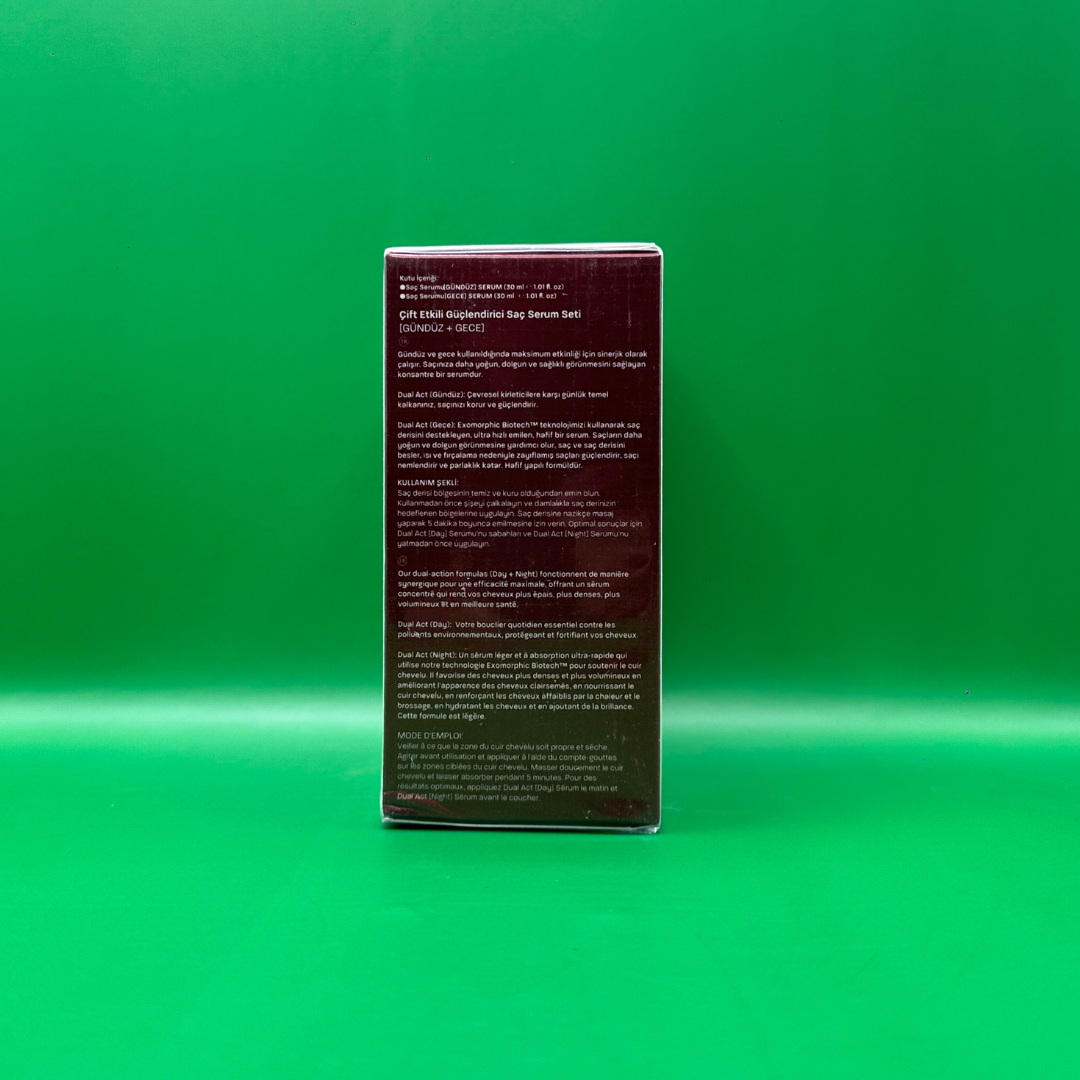 Morphiya Exomorphic Biotech Genesis Formula Growth Revive Scalp Serum Dual Act (Day + Night)