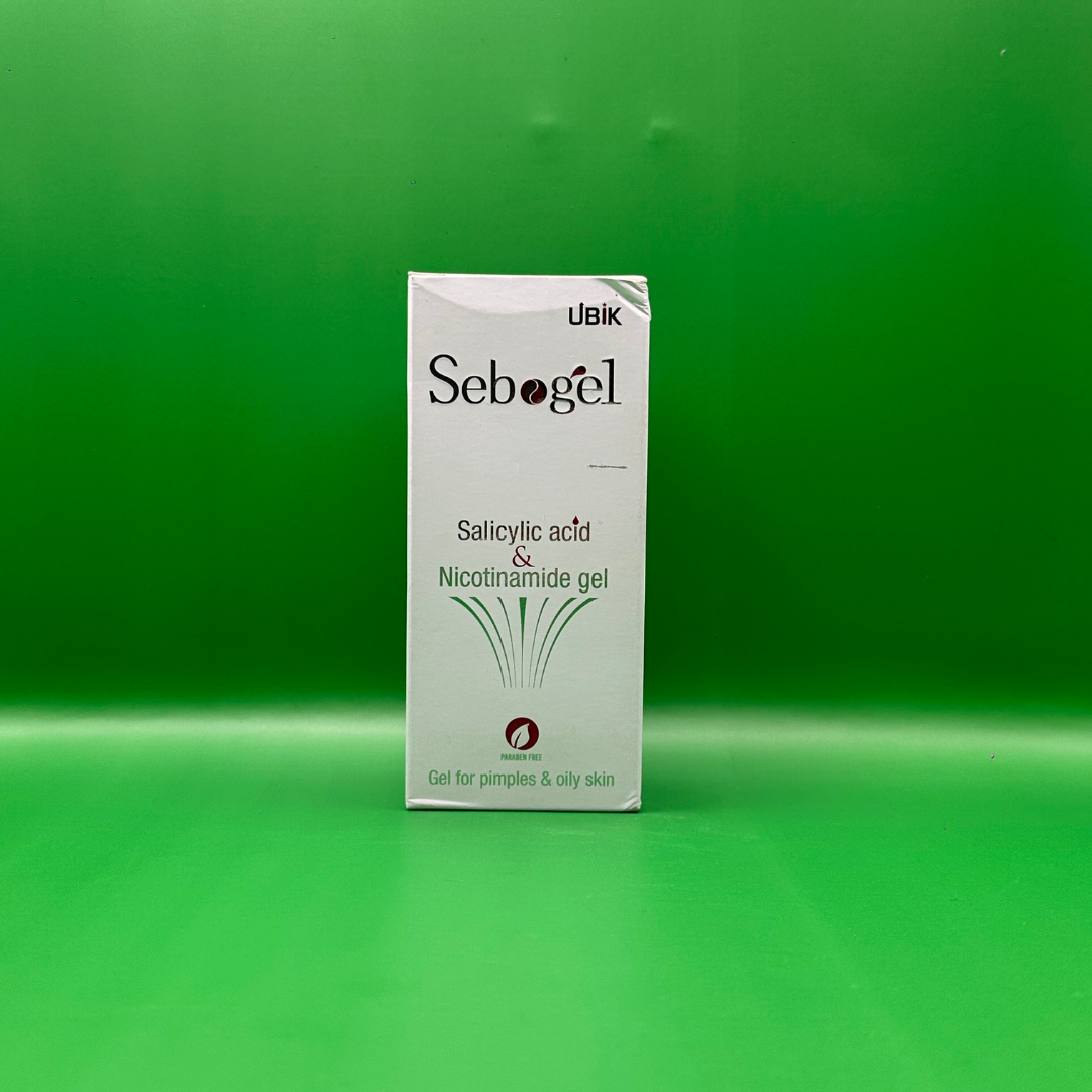 Sebogel Salicylic Acid & Nicotinamide Gel For Pimples And Oily Skin - 30 Gm