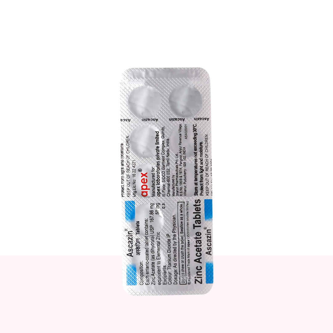 Ascazin 10 Tablets - Atomic Pharmacy