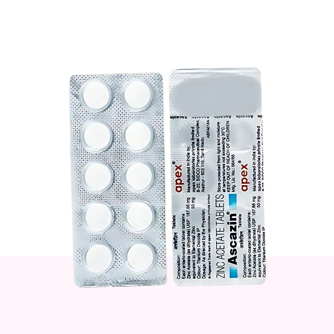 Ascazin 10 Tablets - Atomic Pharmacy